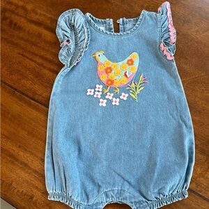 Mud pie romper 6-9m